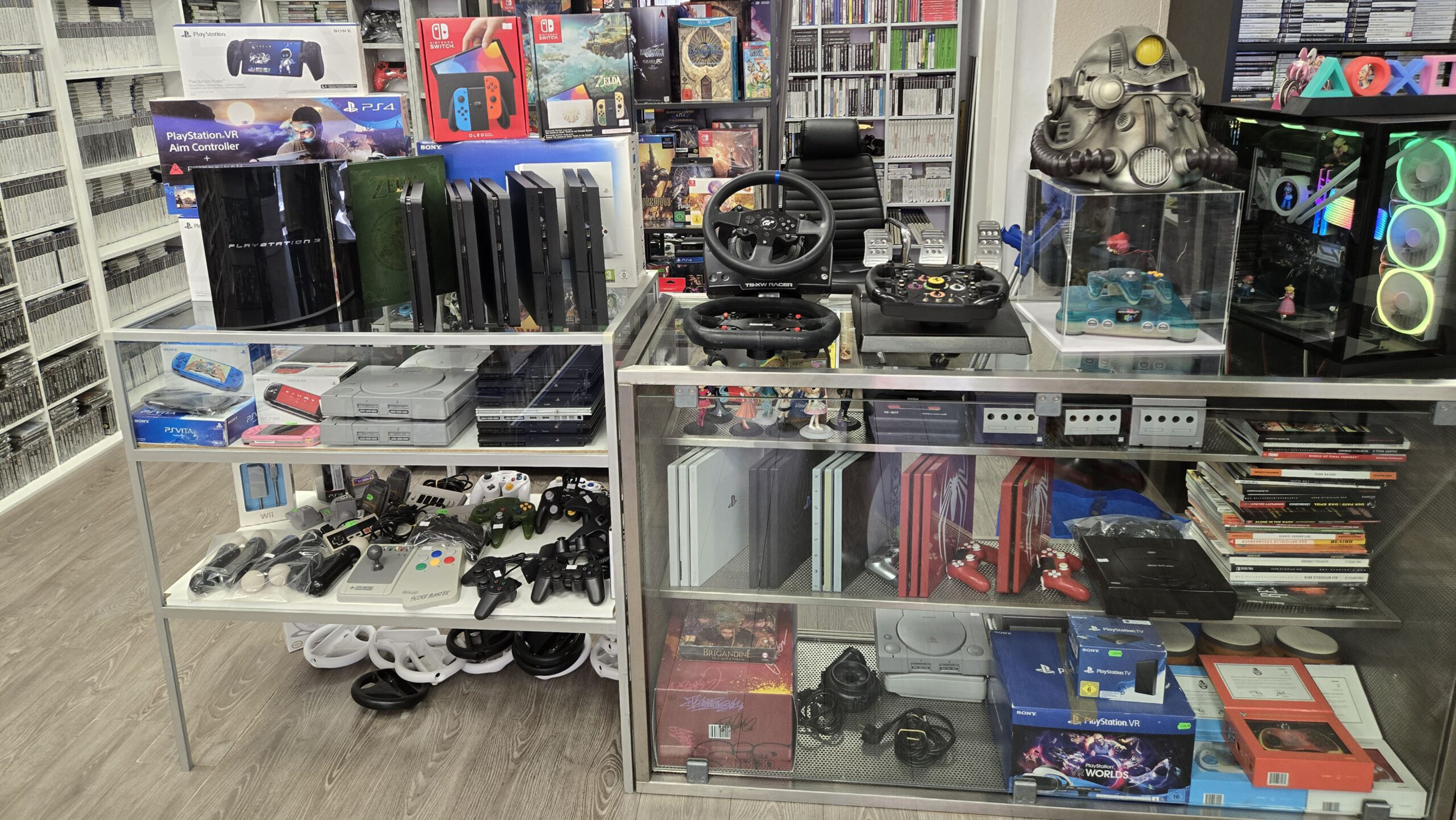 An- und Verkauf von Konsolen und Zubehör in Düren – PlayStation, Nintendo, Xbox & Retro
